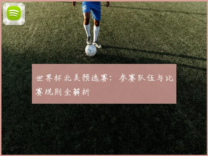 世界杯北美预选赛：参赛队伍与比赛规则全解析